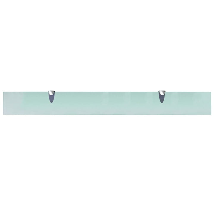 svævehylde 2 stk. 90 x 10 cm 8 mm glas
