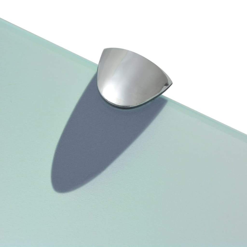 svævehylde 2 stk. 90 x 10 cm 8 mm glas