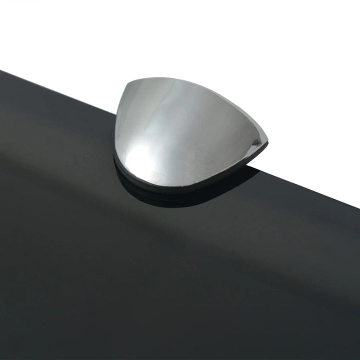 svævehylde 2 stk. 80 x 10 cm 8 mm glas