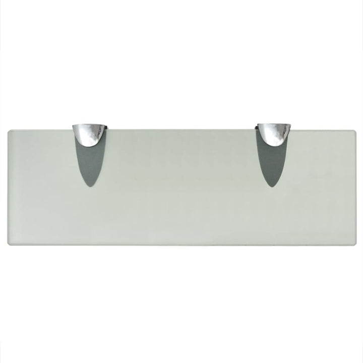 svævehylder 2 stk. 30 x 10 cm 8 mm glas