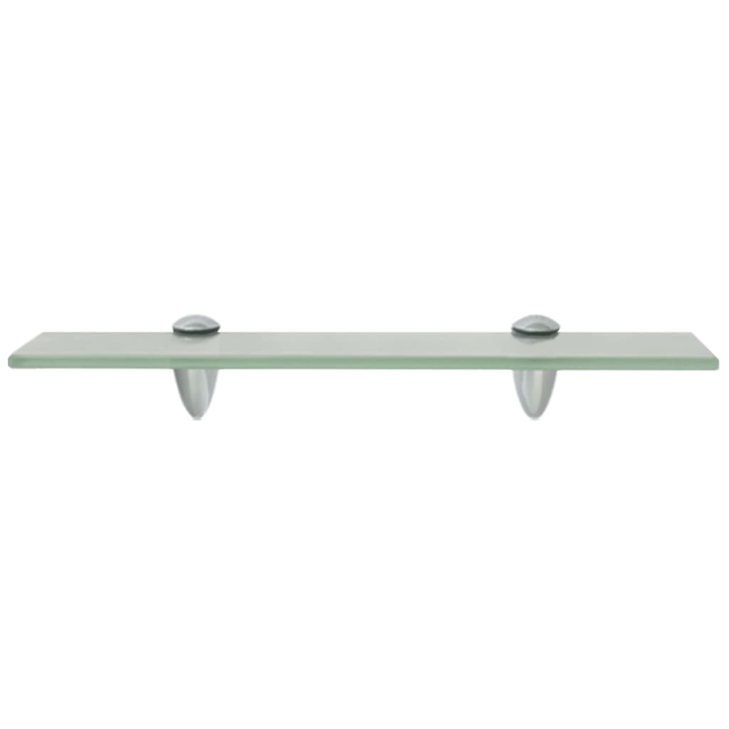svævehylder 2 stk. 40 x 10 cm 8 mm glas