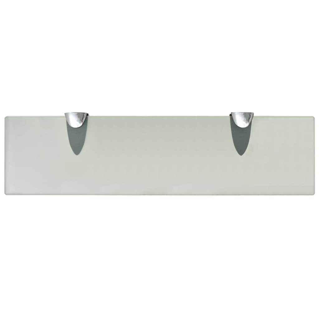 svævehylder 2 stk. 40 x 10 cm 8 mm glas