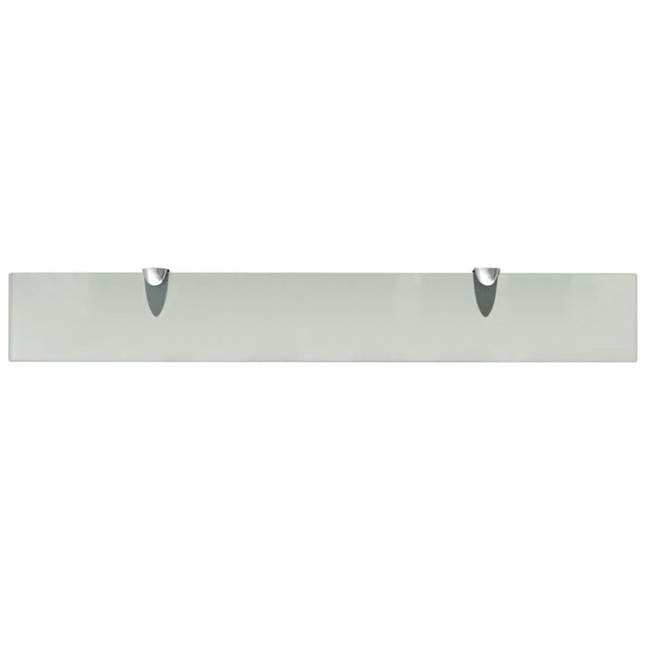 svævehylder 2 stk. 70 x 10 cm 8 mm glas