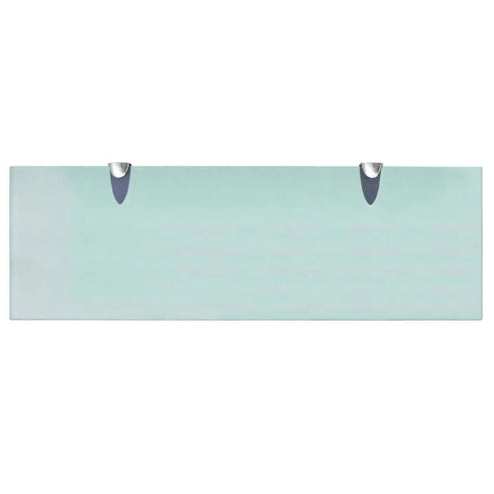svævehylde 2 stk. 60 x 20 cm 8 mm glas