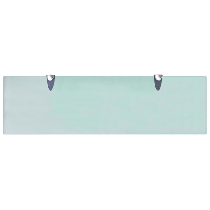svævehylde 2 stk. 70 x 20 cm 8 mm glas