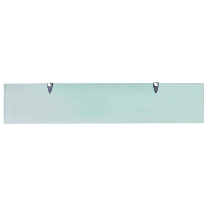 svævehylder 2 stk. 100 x 20 cm 8 mm glas