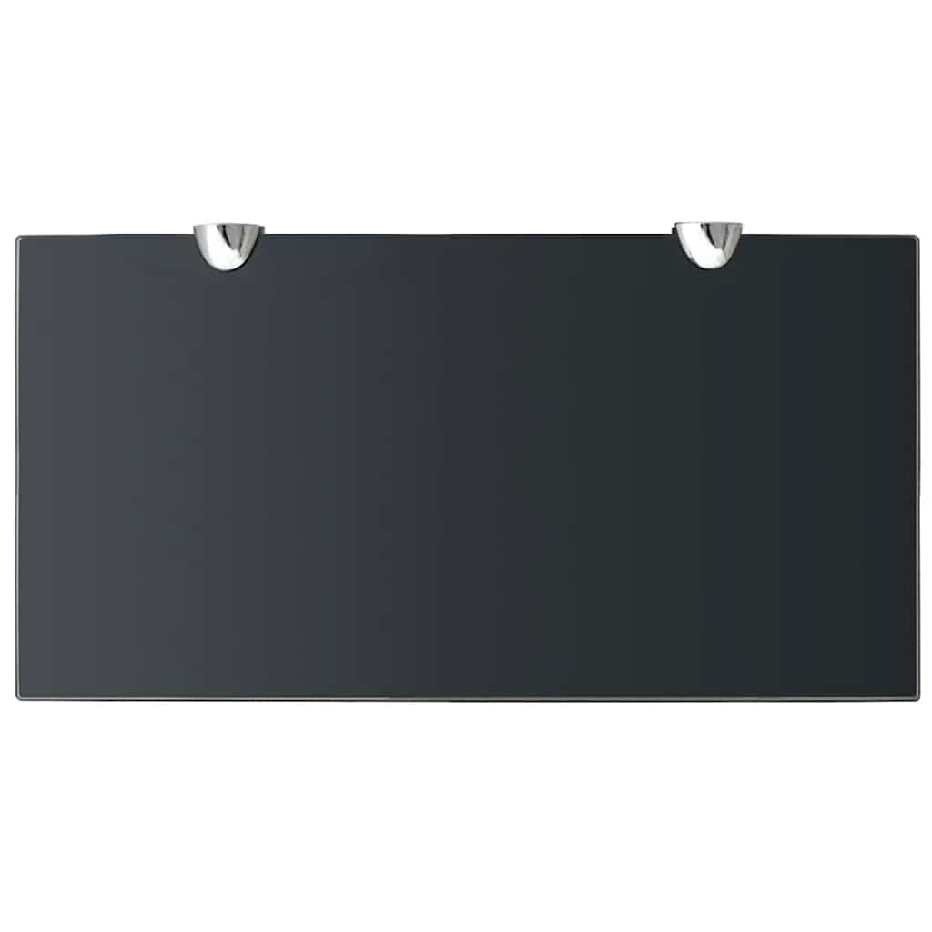 svævehylder 2 stk. 40 x 20 cm 8 mm glas