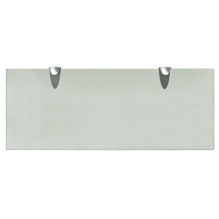 svævehylder 2 stk. 50 x 20 cm 8 mm glas