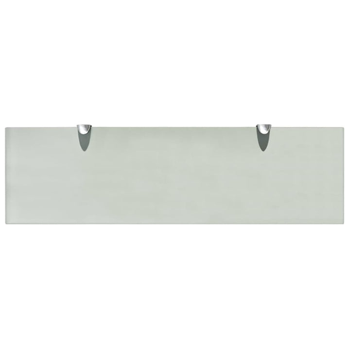 svævehylder 2 stk. 70 x 20 cm 8 mm glas