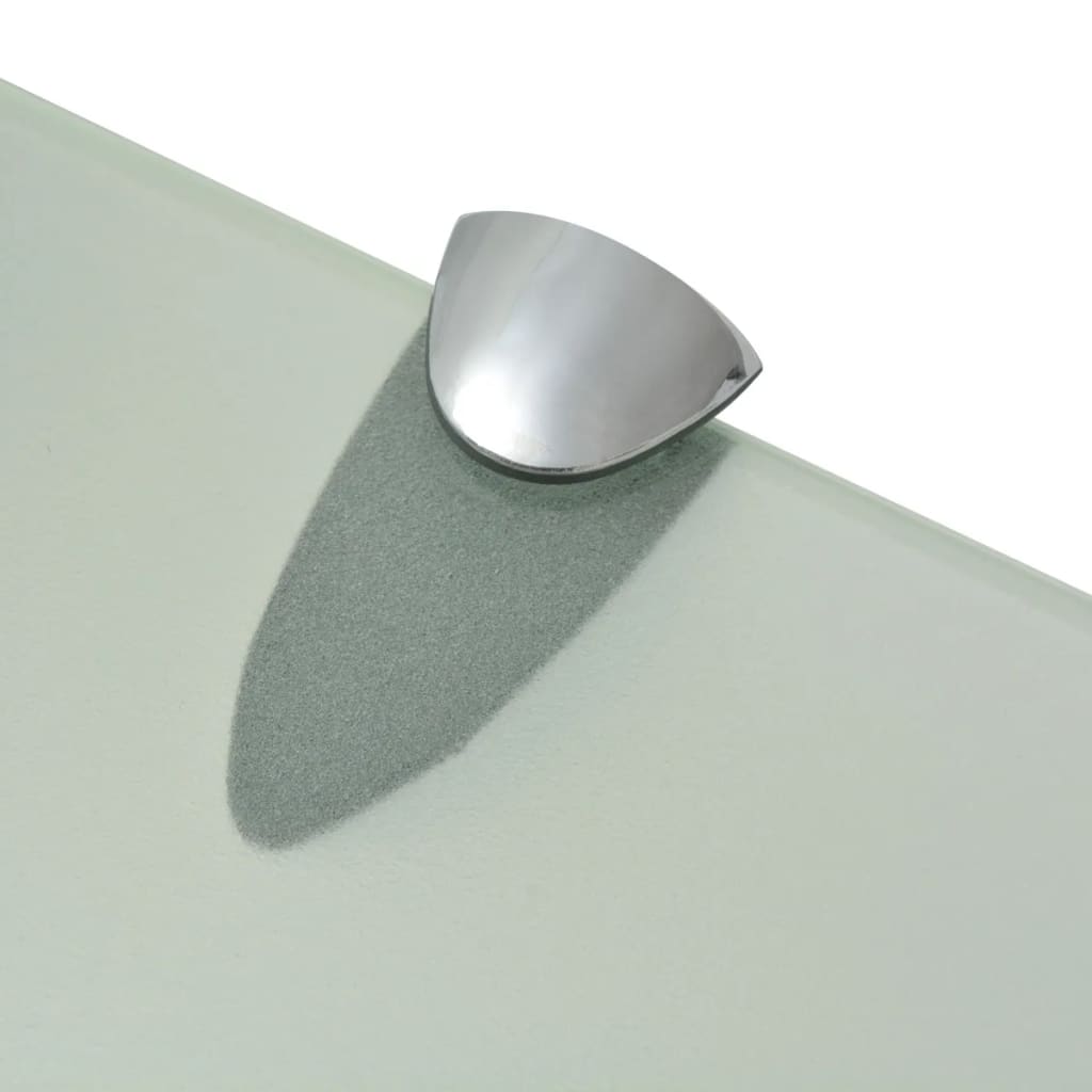 svævehylder 2 stk. 70 x 20 cm 8 mm glas