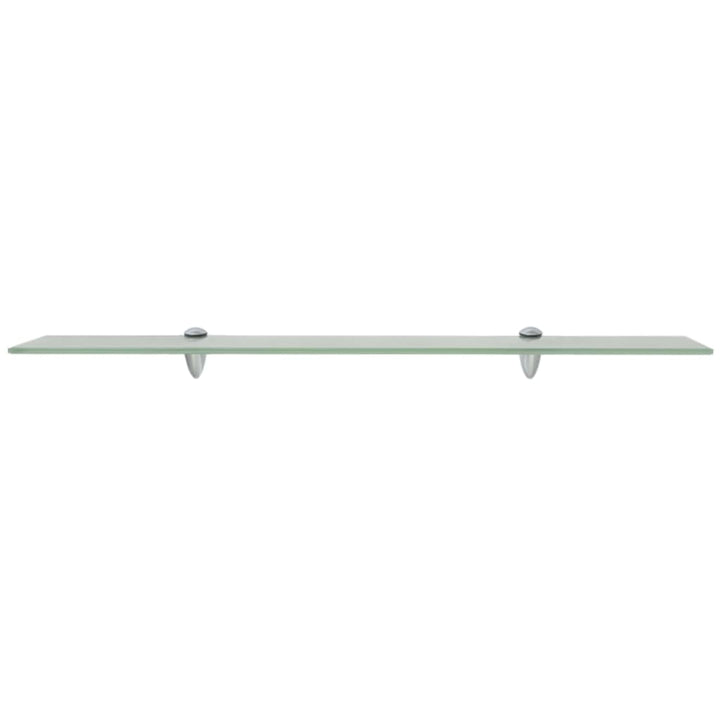 svævehylder 2 stk. 80 x 20 cm 8 mm glas