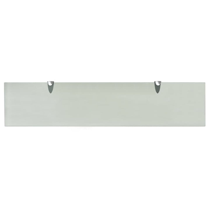 svævehylder 2 stk. 90 x 20 cm 8 mm glas