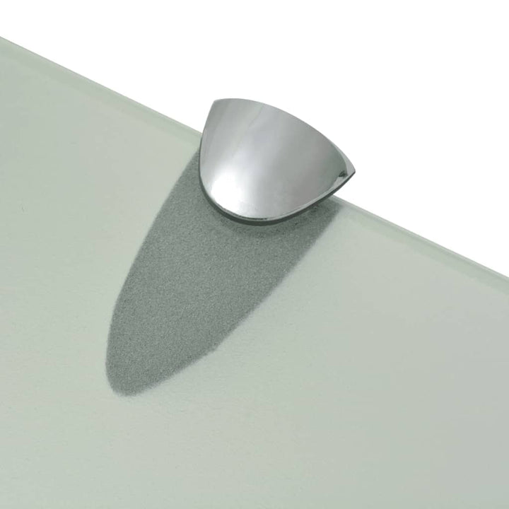 svævehylder 2 stk. 90 x 20 cm 8 mm glas