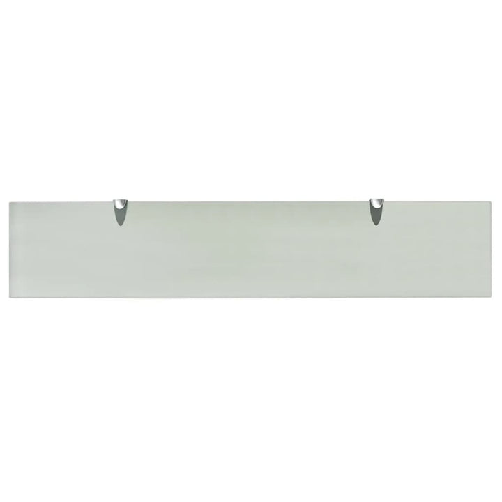 svævehylder 2 stk. 100 x 20 cm 8 mm glas
