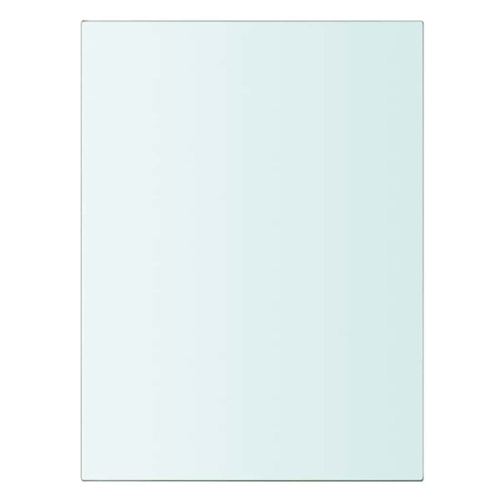 hylder 2 stk. glaspanel 20 x 15 cm klar