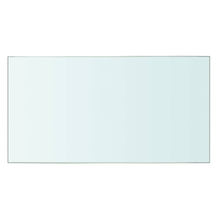 hylder 2 stk. glaspanel 20 x 30 cm klar