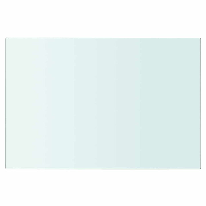 hylder 2 stk. glaspanel 30 x 15 cm klar