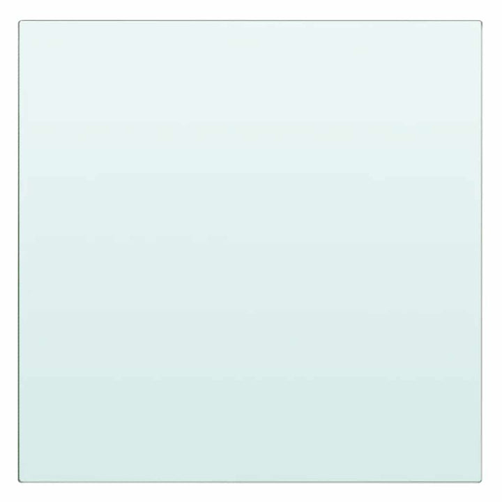 hylder 2 stk. glaspanel 30 x 25 cm klar
