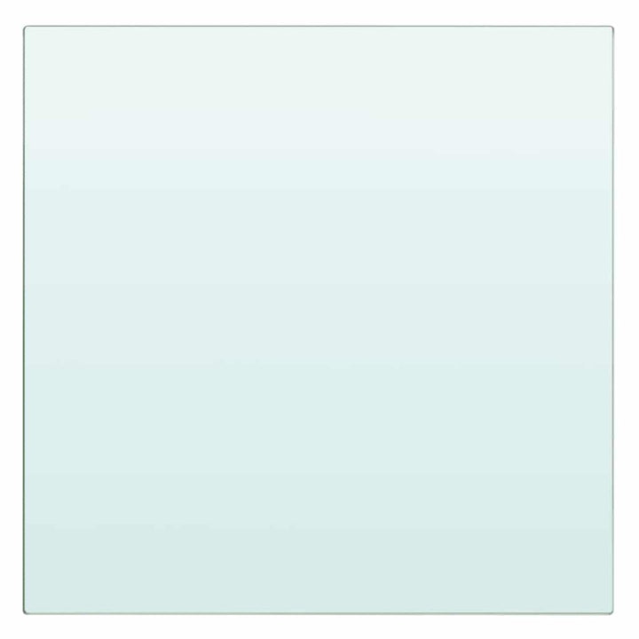 hylder 2 stk. glaspanel 30 x 30 cm klar