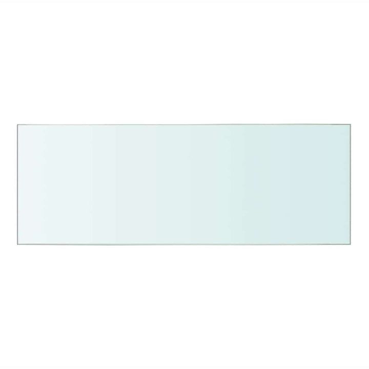 hylder 2 stk. glaspanel 40 x 12 cm klar