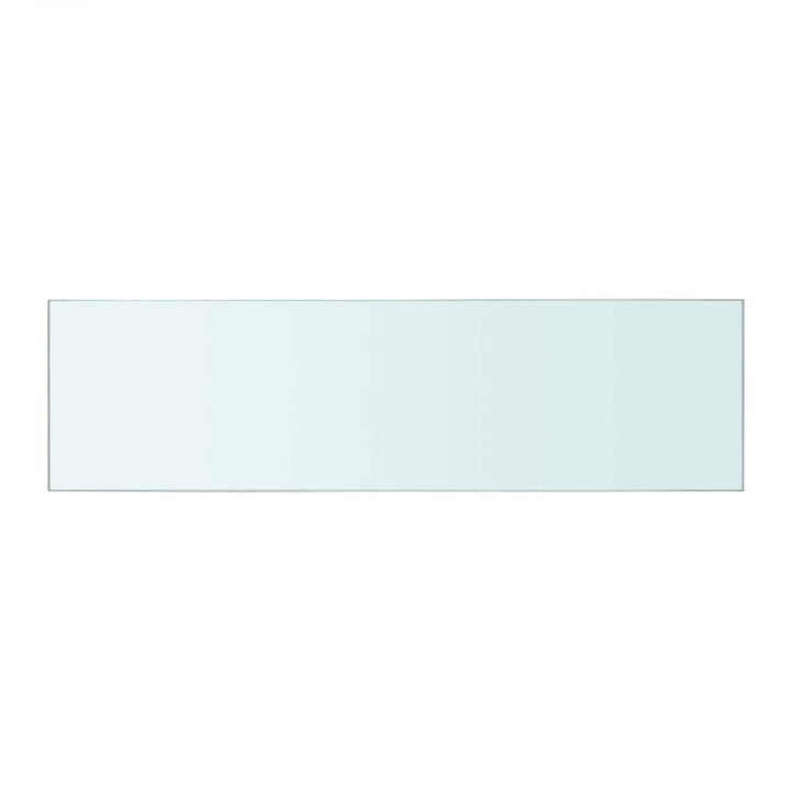 hylder 2 stk. glaspanel 50 x 12 cm klar