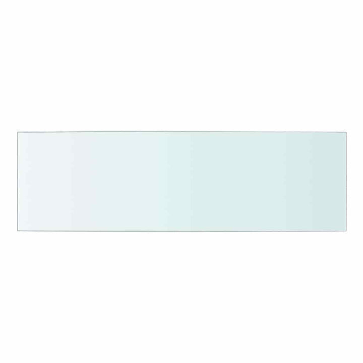 hylder 2 stk. glaspanel 50 x 15 cm klar