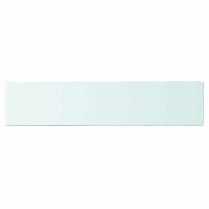hylder 2 stk. glaspanel 60 x 12 cm klar