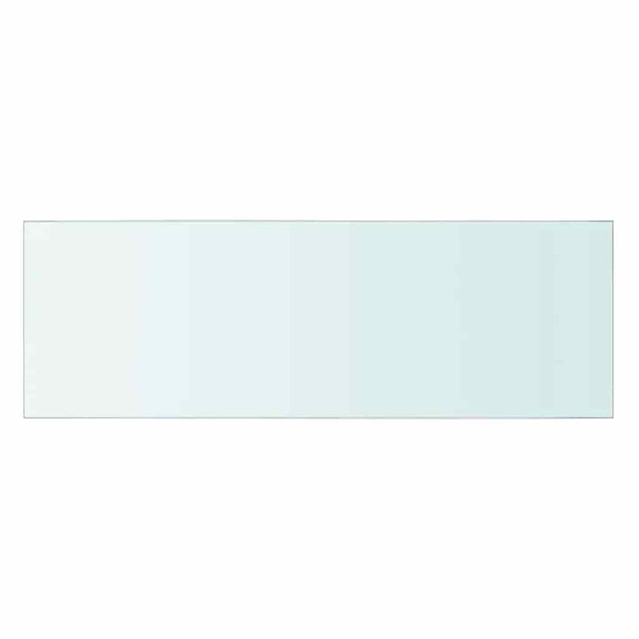 hylder 2 stk. glaspanel 60 x 20 cm klar
