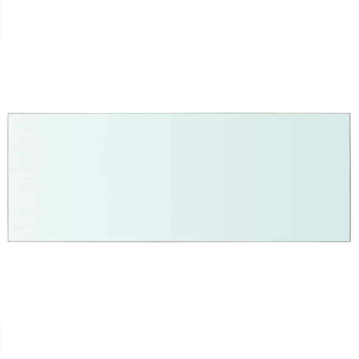 hylder 2 stk. glaspanel 60 x 25 cm klar