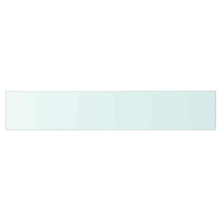 hylder 2 stk. glaspanel 70 x 12 cm klar