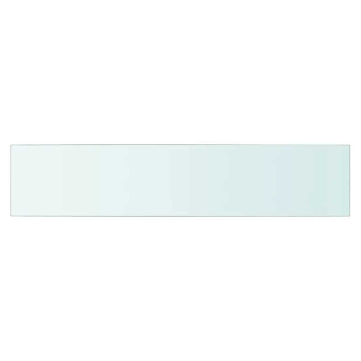 hylder 2 stk. glaspanel 70 x 15 cm klar