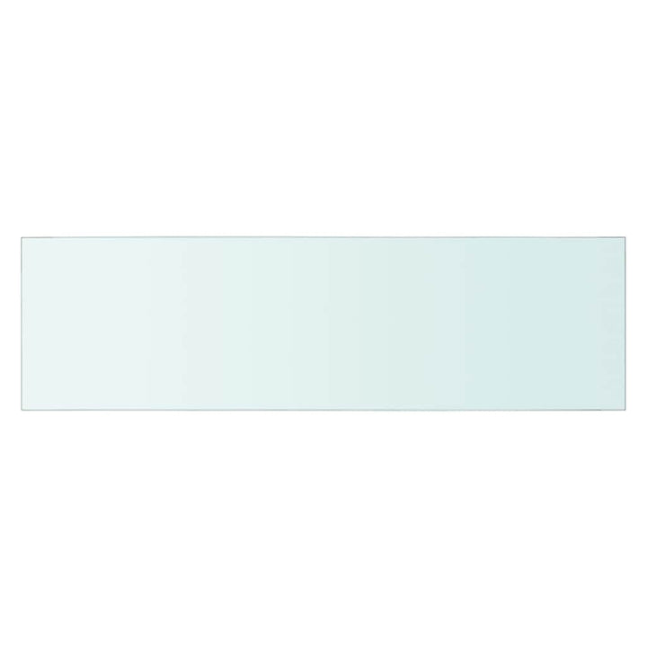 hylder 2 stk. glaspanel 70 x 20 cm klar