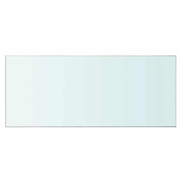 hylder 2 stk. glaspanel 70 x 30 cm klar