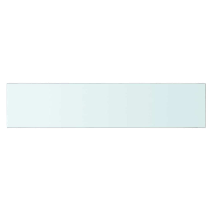 hylder 2 stk. glaspanel 90 x 20 cm klar