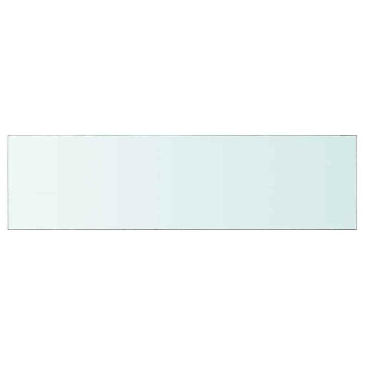 hylder 2 stk. glaspanel 110 x 30 cm klar