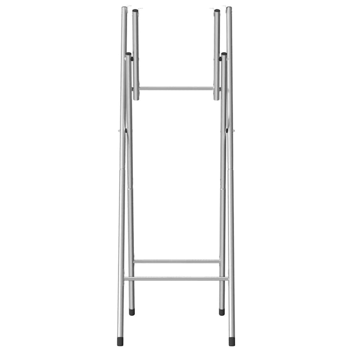 foldbare ben til barbord 45x53x108 cm galvaniseret stål
