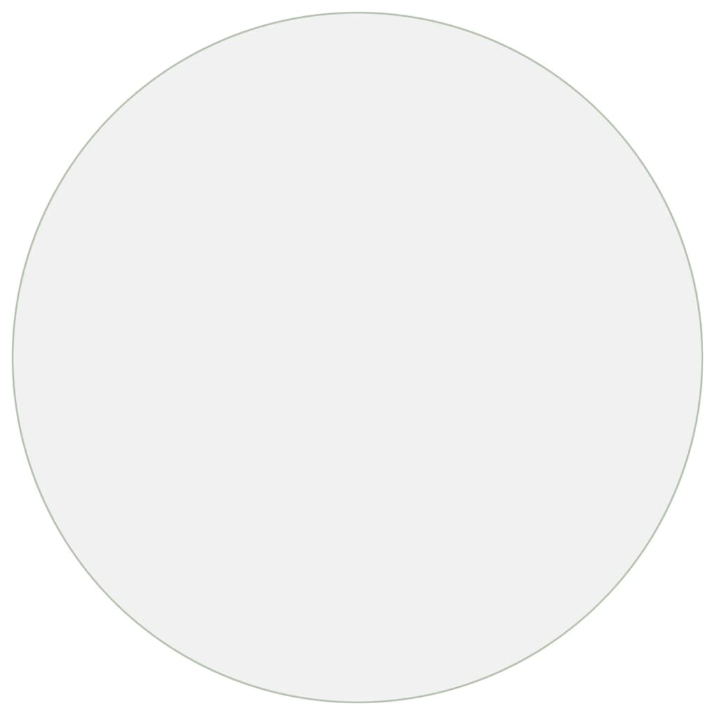 bordbeskytter Ø 90 cm 1,6 mm PVC transparent