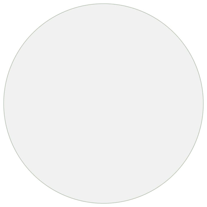 bordbeskytter Ø 90 cm 1,6 mm PVC transparent