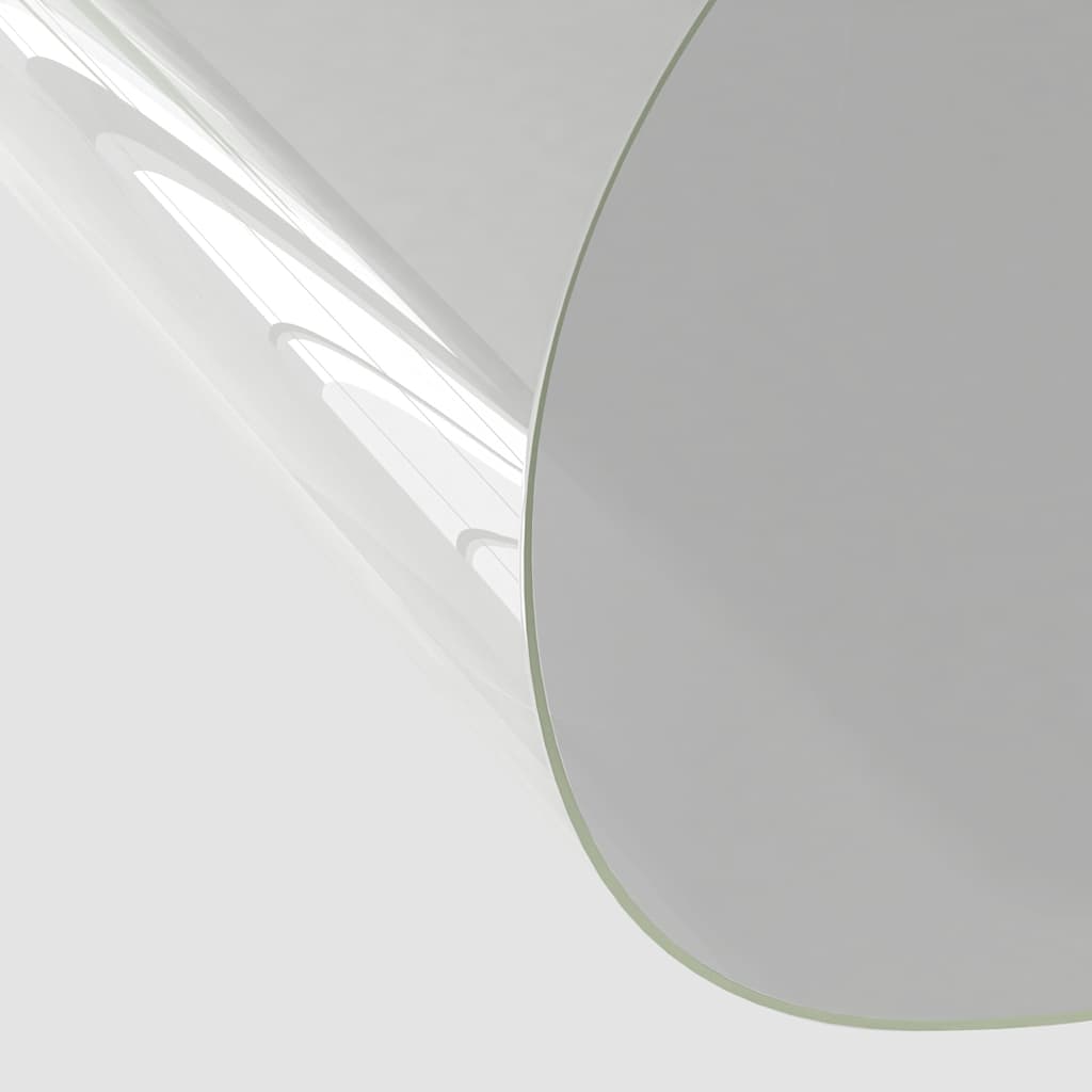 bordbeskytter Ø 90 cm 1,6 mm PVC transparent