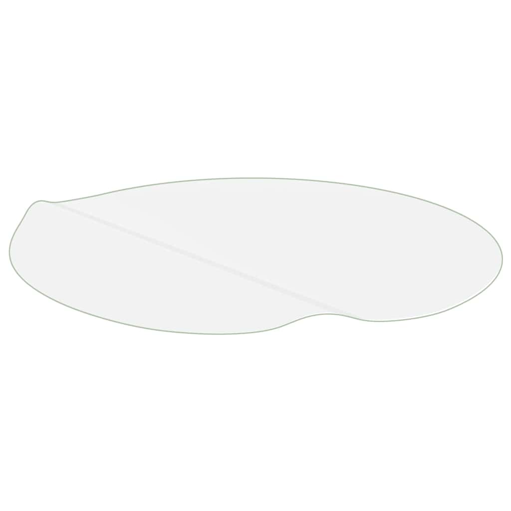 bordbeskytter Ø 90 cm 1,6 mm PVC transparent