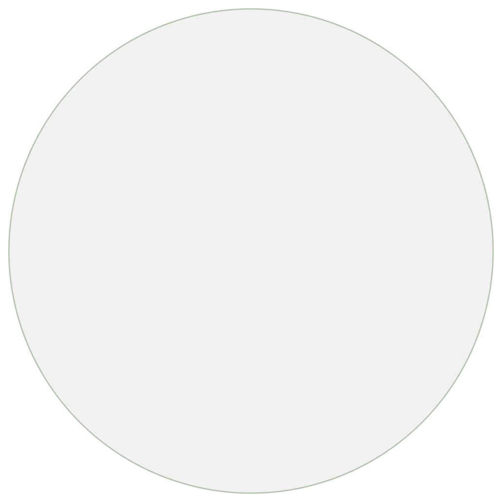 bordbeskytter Ø 100 cm 1,6 mm PVC transparent