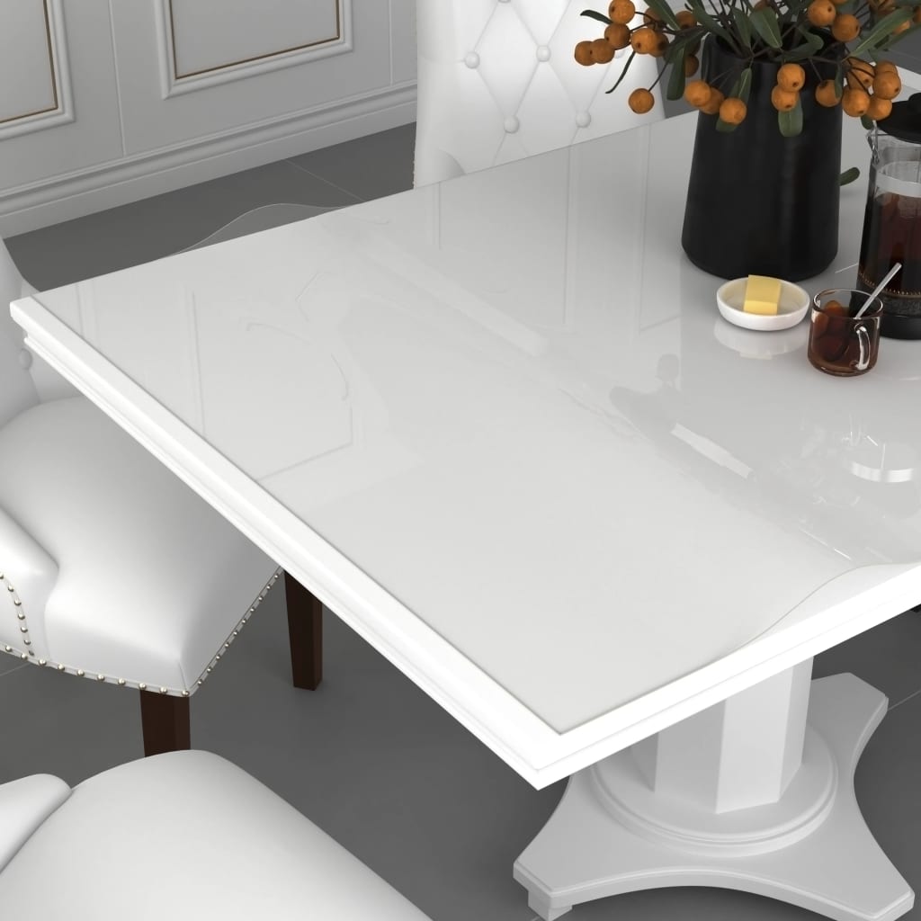 bordbeskytter 200x100 cm 1,6 mm PVC transparent