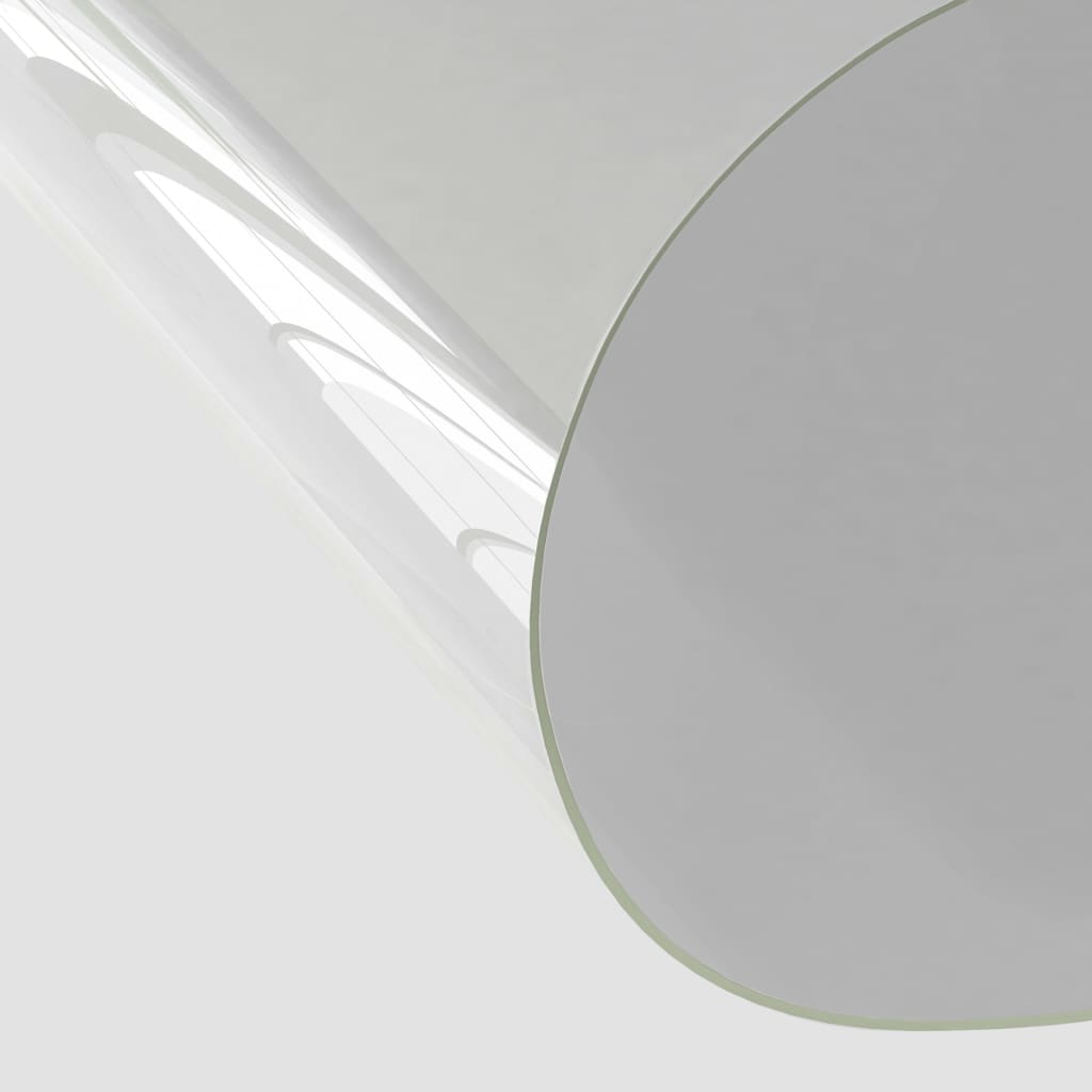 bordbeskytter 90x90 cm 1,6 mm PVC transparent