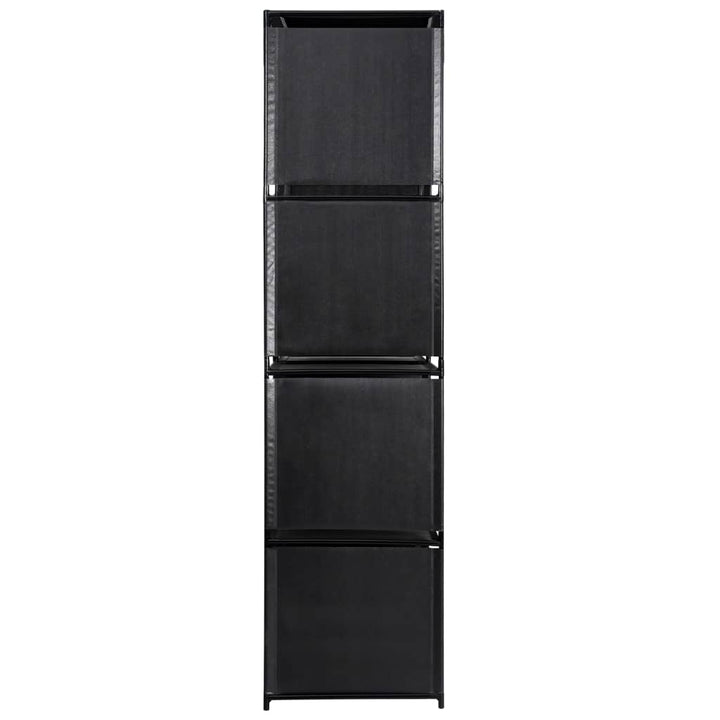 displayreol trappeformet 130x45x170 cm stof