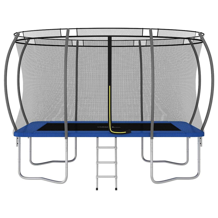 trampolinsæt 335x244x90 cm 150 kg rektangulær