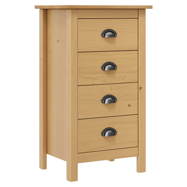 skænk 46x35x80 cm massivt fyrretræ