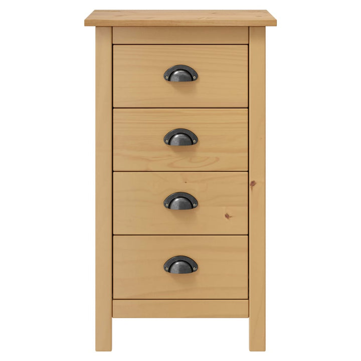 skænk 46x35x80 cm massivt fyrretræ