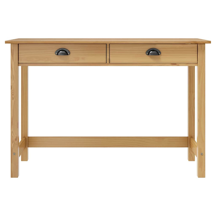 konsolbord Hill med 2 skuffer 110x45x74 cm massivt fyrretræ