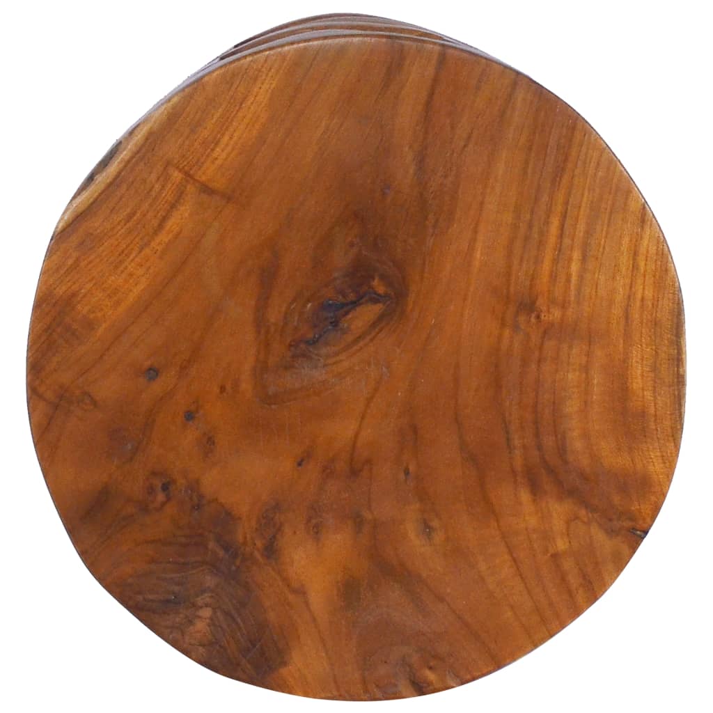 sengebord 30x30x45 cm massivt teaktræ