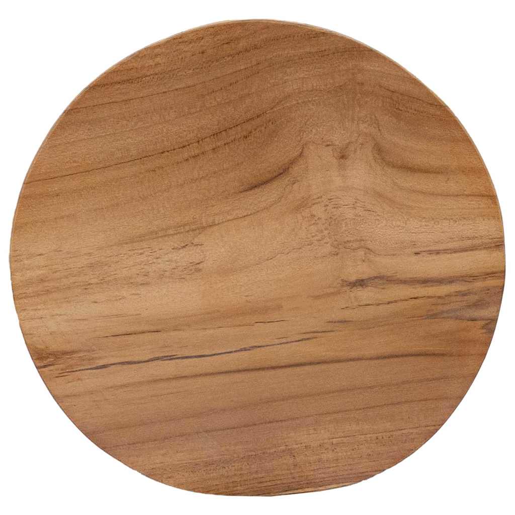 sengebord 30x30x45 cm massivt teaktræ